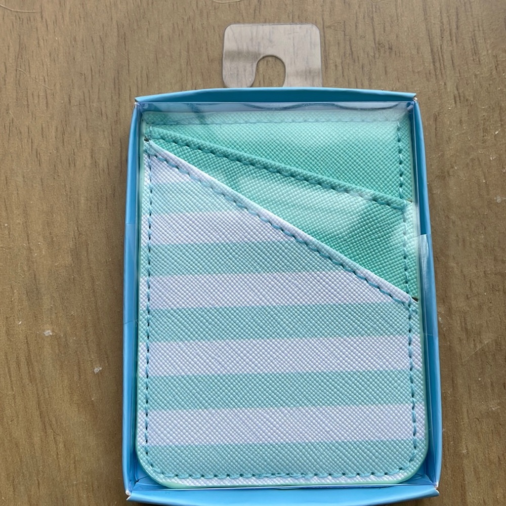 Card Holder with built-in 3M adhesive tape backing